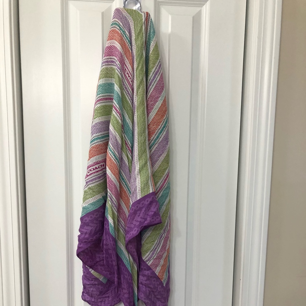 Coach scarf